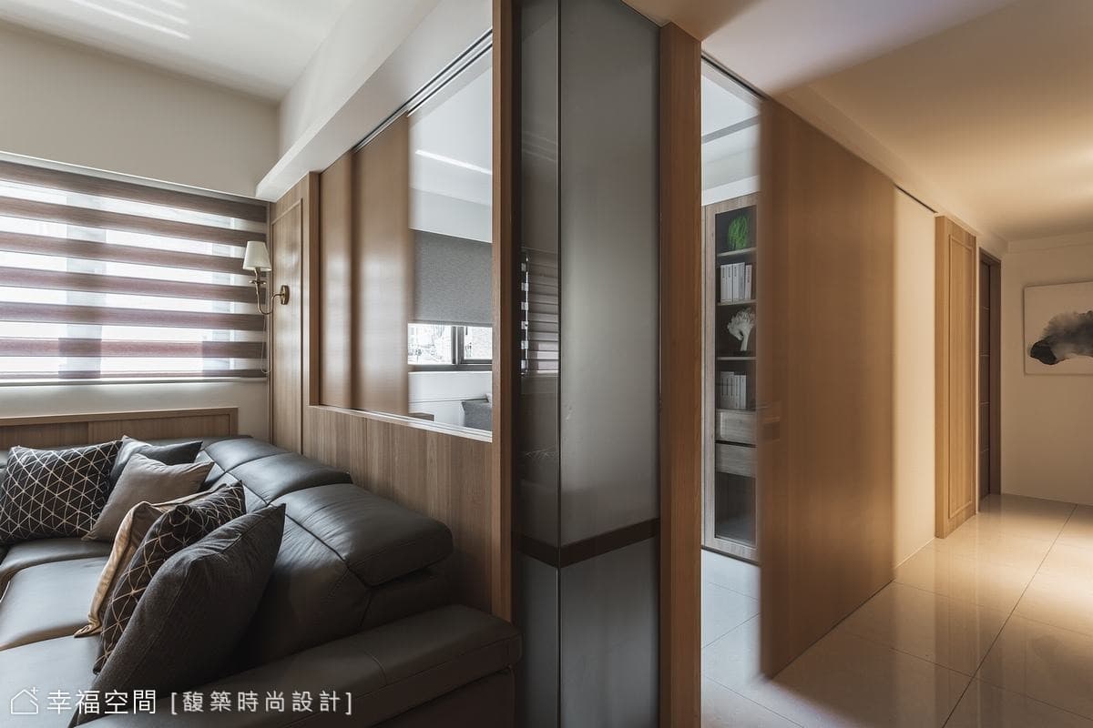 滑門形塑空間彈性