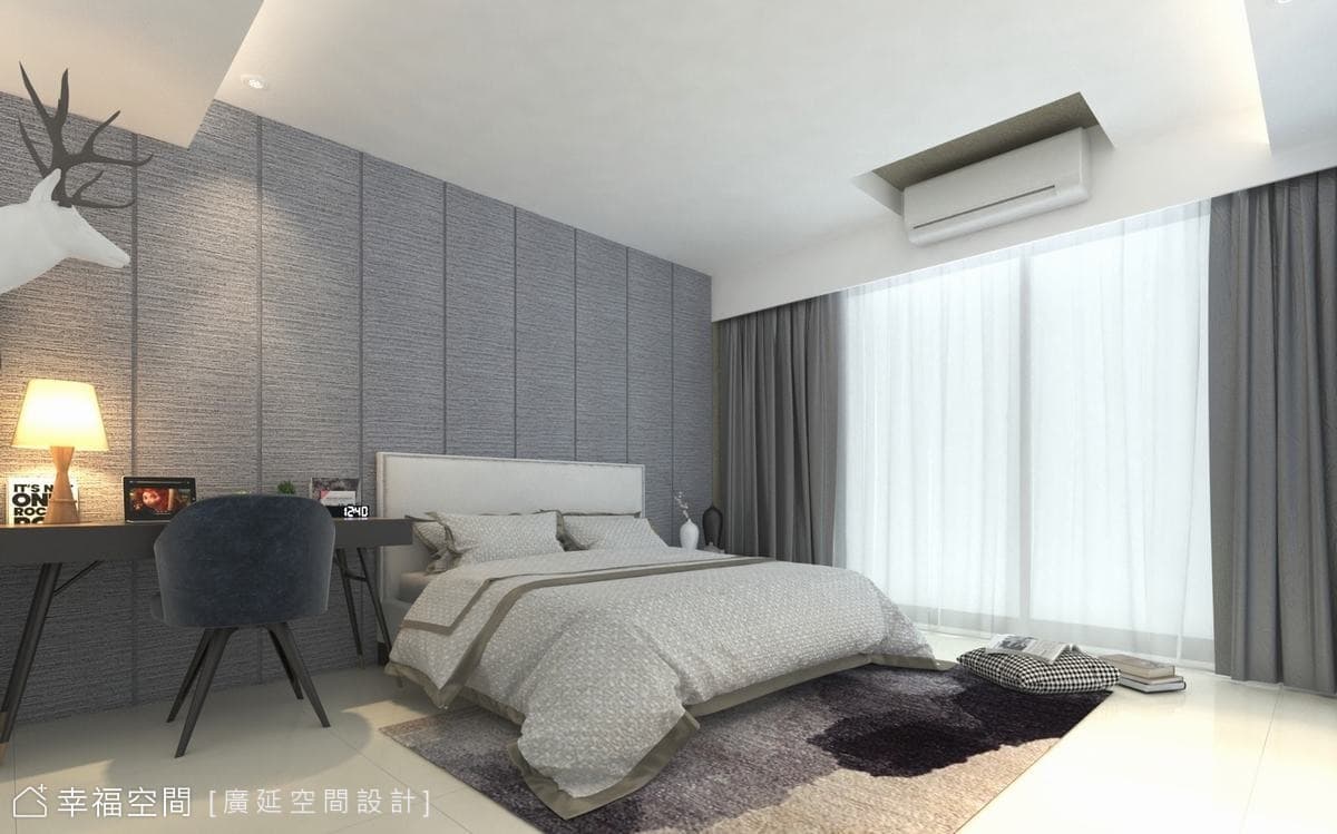 灰·鏡｜巧妙設計，書房上的兒童遊樂房