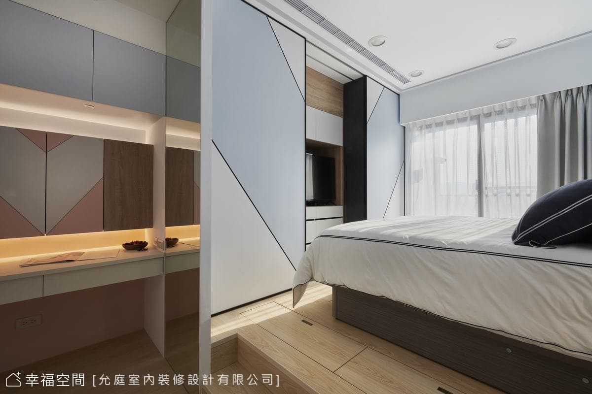 架高地板的隱形收納