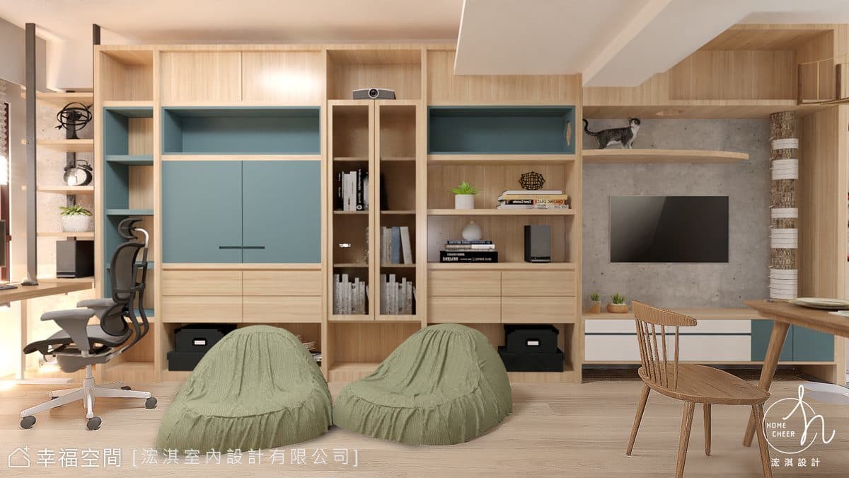HC Design|CAT|北歐風|35坪