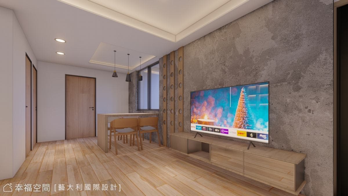 43年老屋蛻變為馨暖木韻居|現代鄉村風|25坪