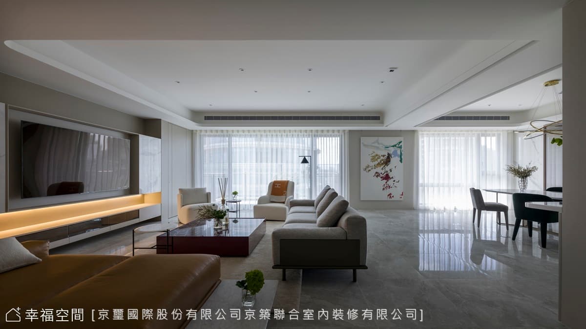 毛胚屋高端訂製 全齡生活藝術宅|現代風|130坪