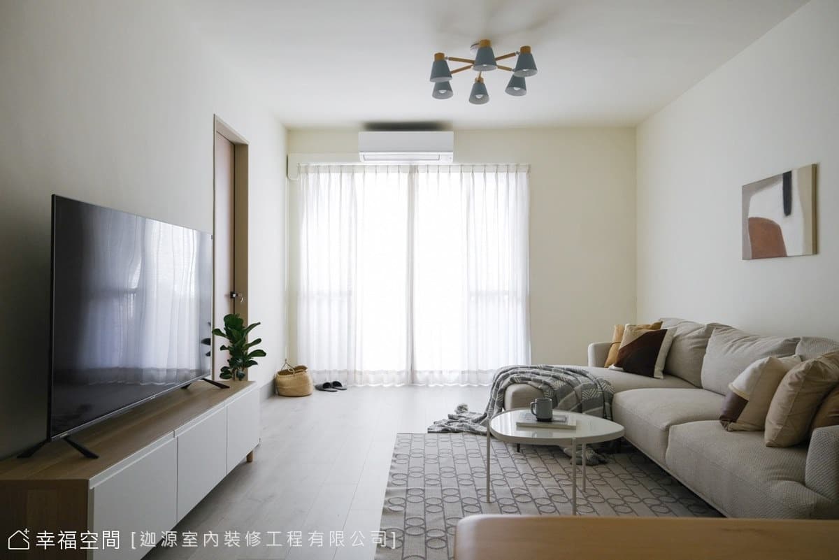 135萬小資老宅翻修|北歐風|28坪