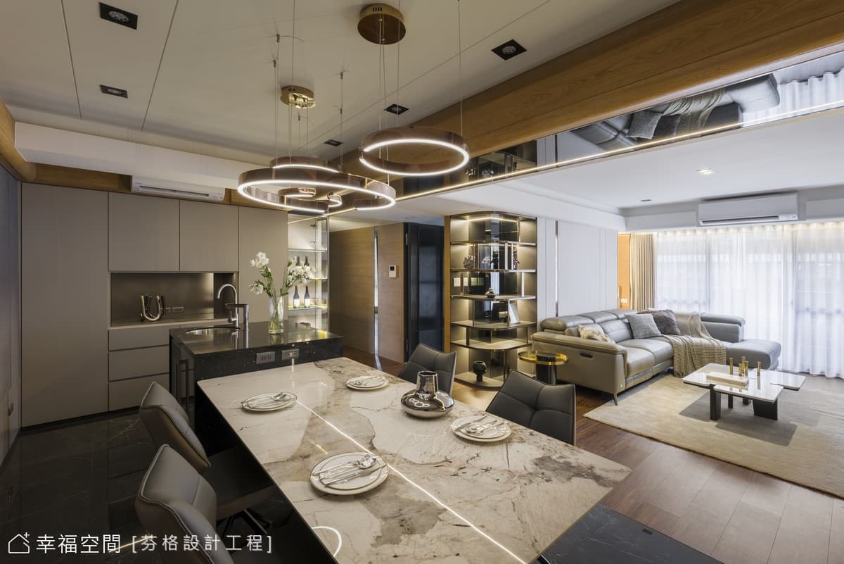 現代風手法長高術 老屋變身精緻飯店宅│現代風│40坪