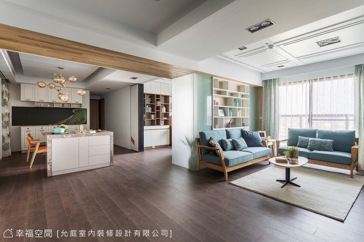 北歐愜意與美式率性 充滿快樂角落的家