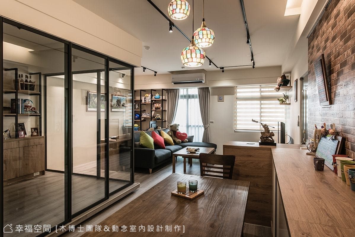 木質溫馨 老屋變身輕工業style