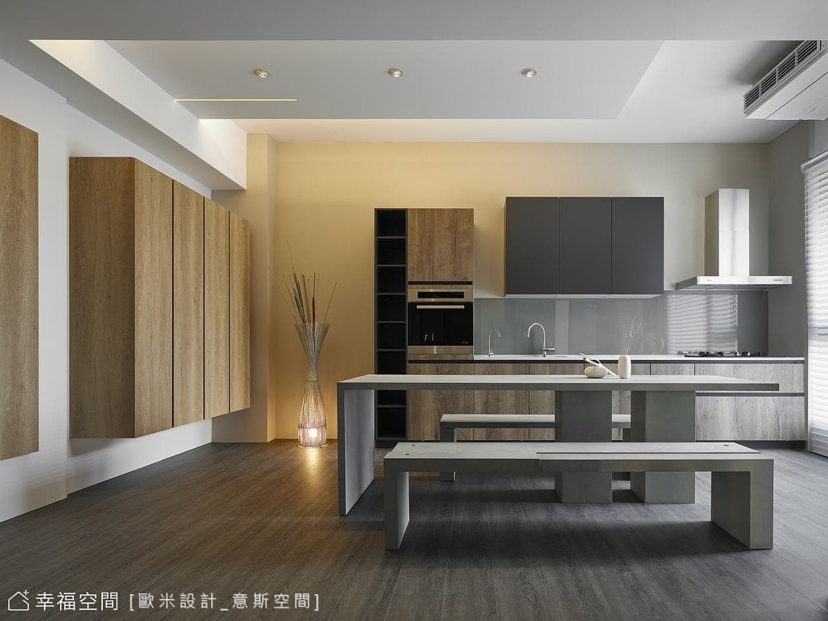 質樸溫暖 現代工業風居住空間