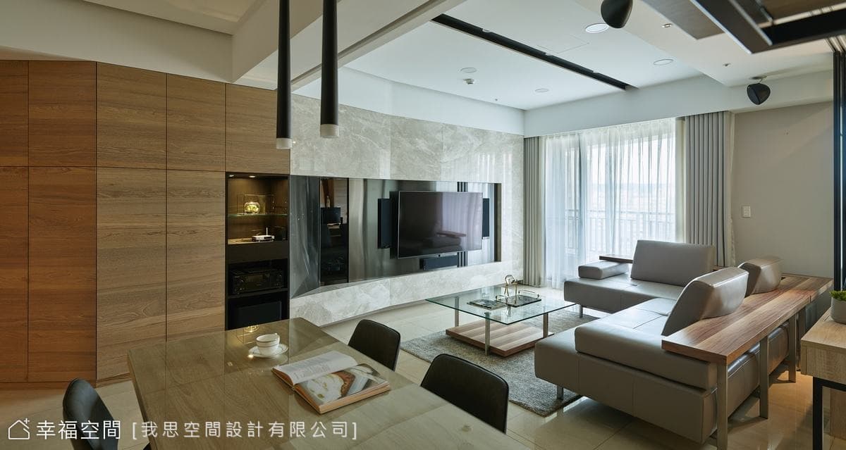 對家人最深層的情感寄託,用人文簡約風格,共築未來理想居住空間